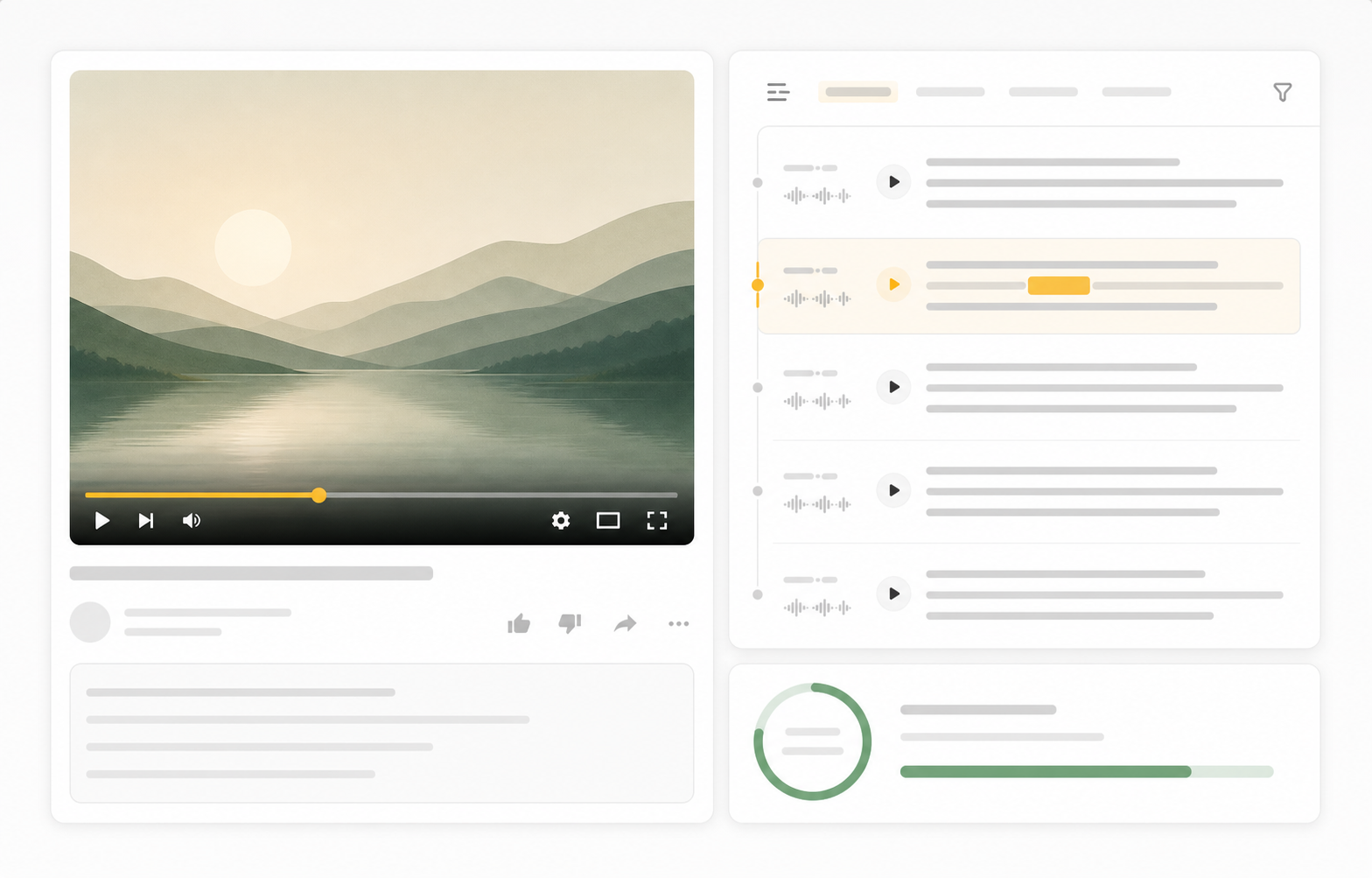 YouTube study transcript with timing